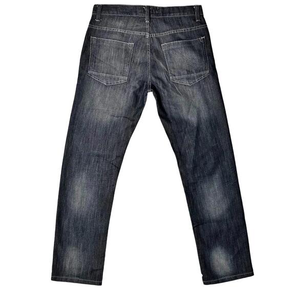 NWOT PD&C Men's Slim Straight Jeans Dark Blue Wash Denim 30x30 - Picture 2 of 8